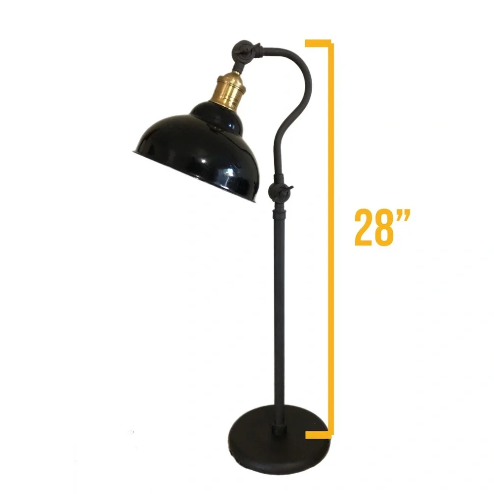 Iron & Brass multi-adjustable Task Lamp by Pottery Barn 👑